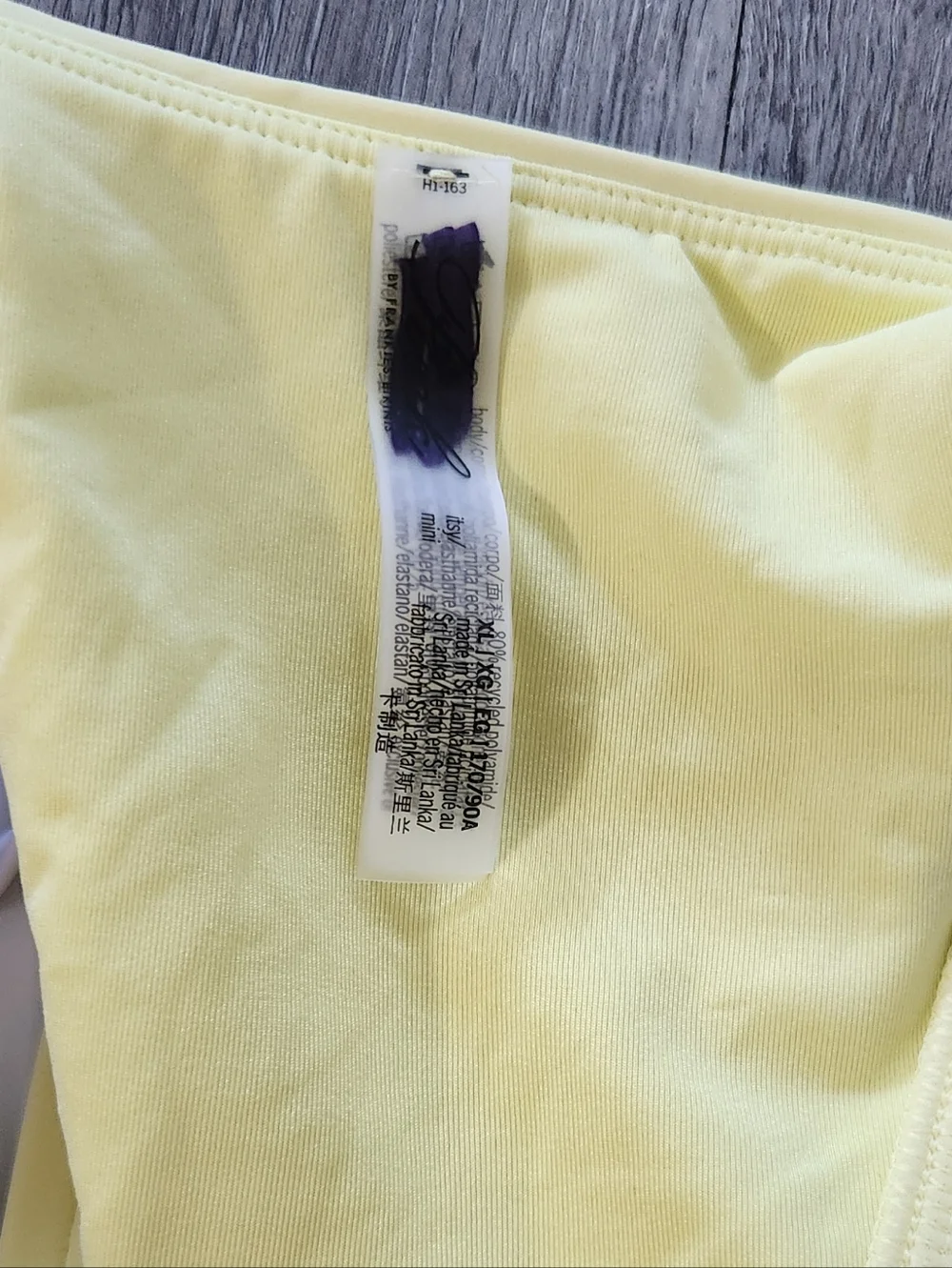 Frankies Bikini X Pink Popcorn Yellow Side Tie Bikini Bottom